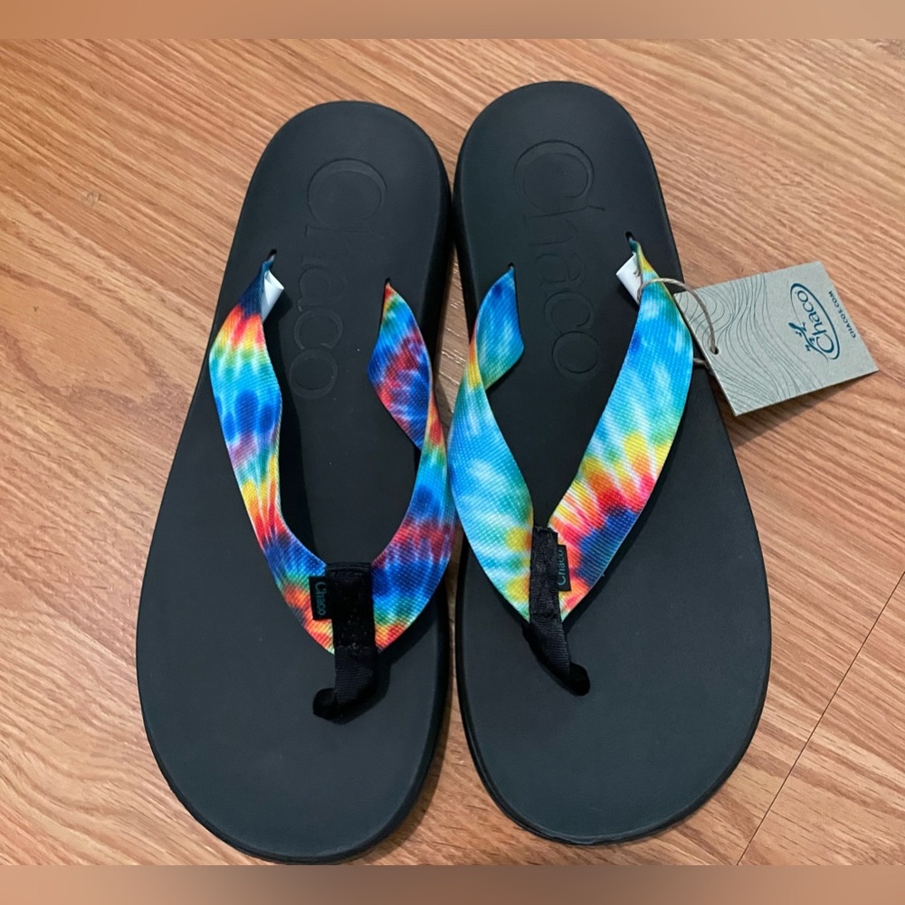 Chacos women’s tie dye sandals